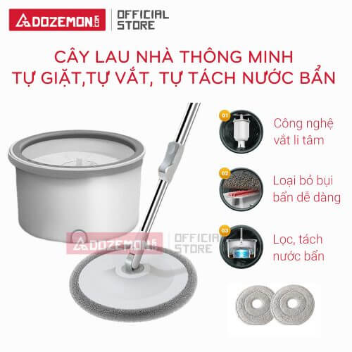 Bộ Lau Nhà Tách Nước Bẩn