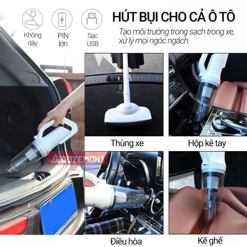 hut bui cho ca o to 1