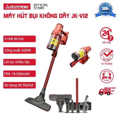 may hut bui khong day jk v12